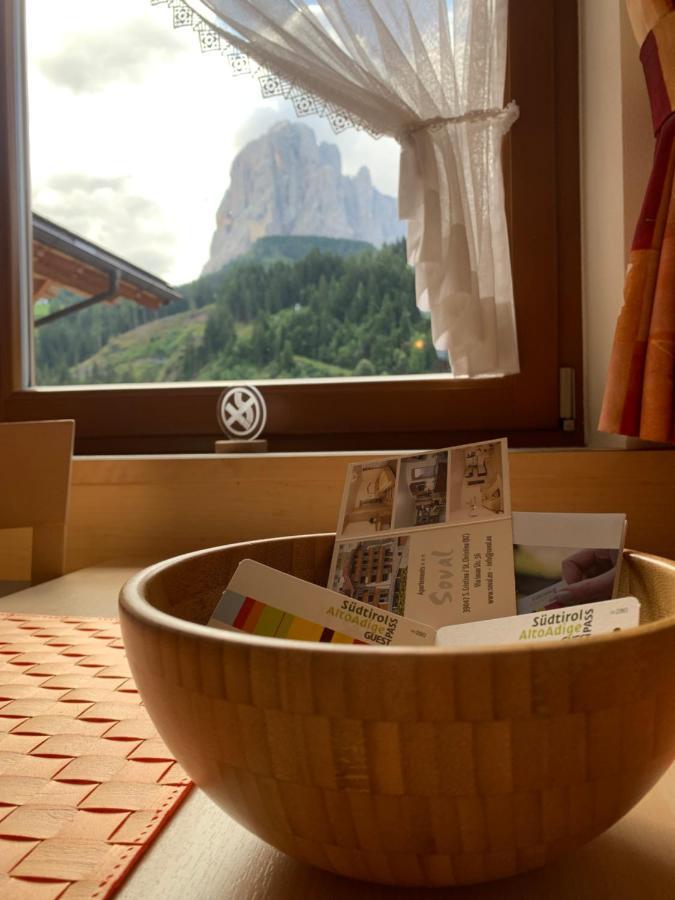 苏瓦尔公寓 Santa Cristina Val Gardena 外观 照片